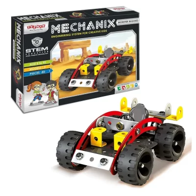 MECHANIX Monster Buggies Toy, STEM Learning, Mechanical Skills and Creativity