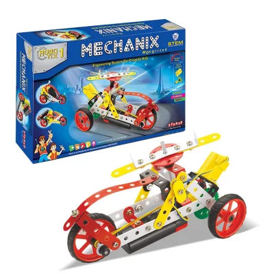 Mechanix – Robotix – 1 DIY, Educational, Learning, Stem, Building and Construction Toys