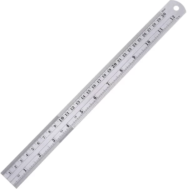 Stainless Steel Ruler 12 Inch(1)Stainless Steel Ruler 12 Inch(1)